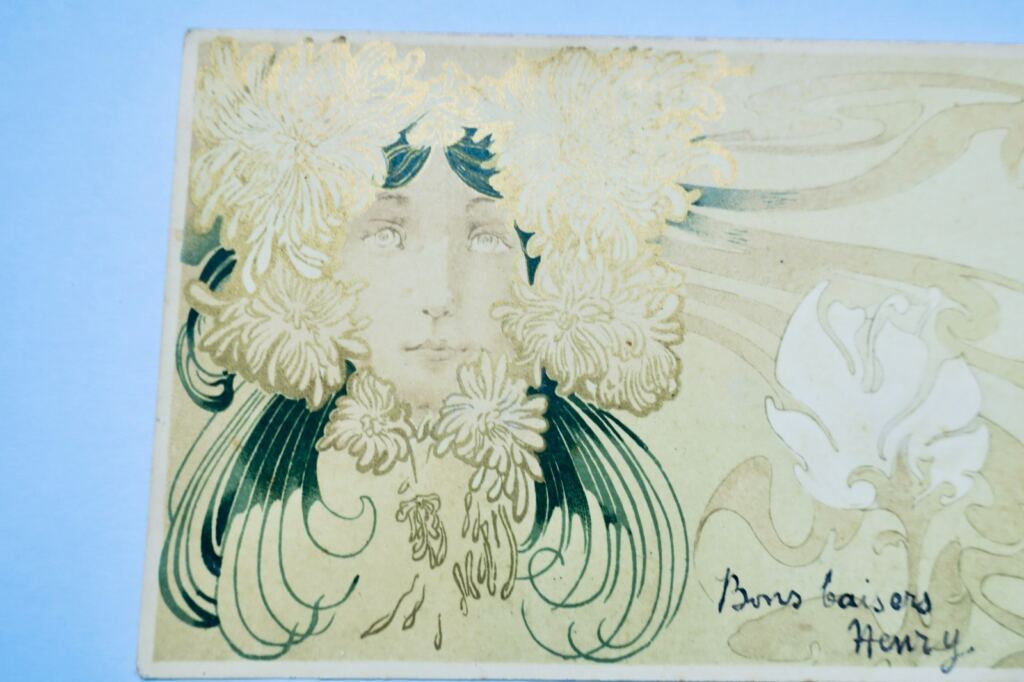 Art Nouveau Young Woman, 1903