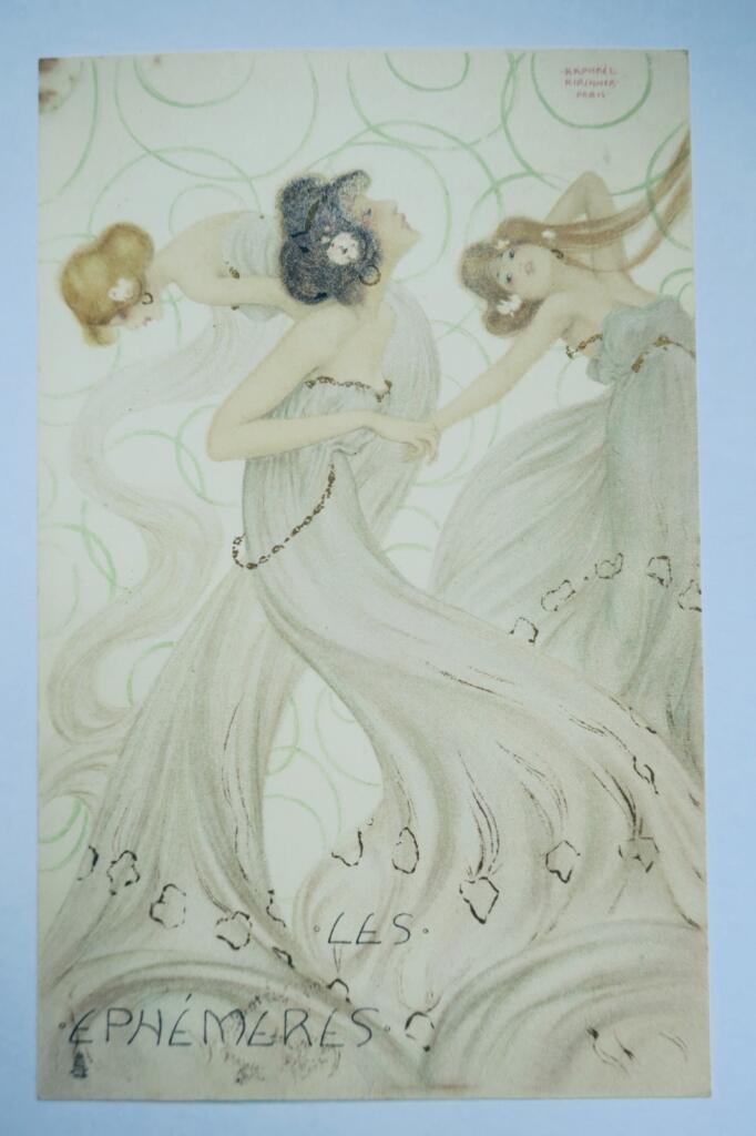 Raphael Kirchner Les ephémères 6 cartes-postales anciennes