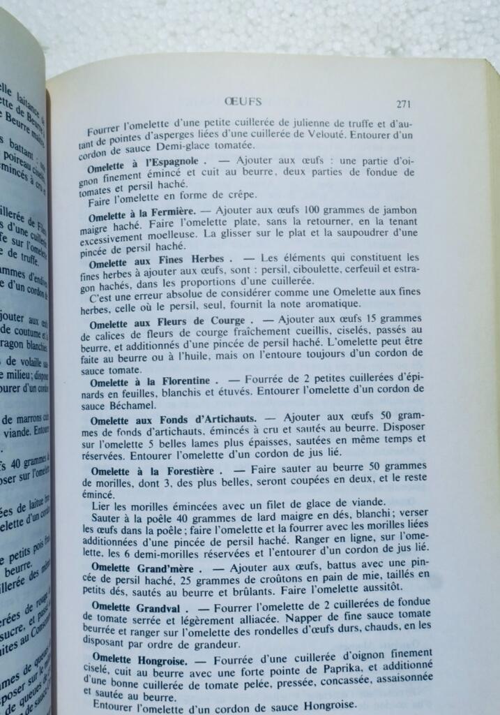cuisine Auguste Escoffier Le guide culinaire : Aide-mémoire de cuisine pratique