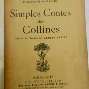 KIPLING (Rudyard).- Simples contes des collines EO