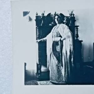 Juif costume de gala de femme juive 1911 CASABLANCA stéréo 2 photos-cartes