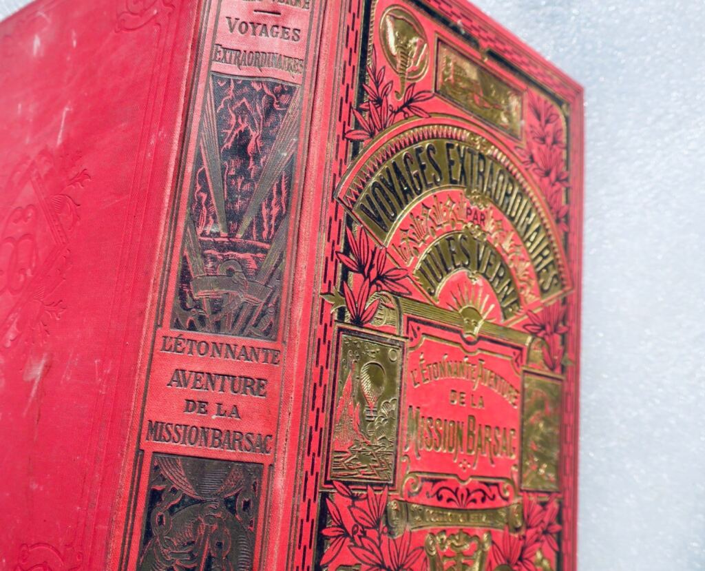 VERNE Jules L’étonnante Aventure de la Mission Barsac Hachette collection Hetzel