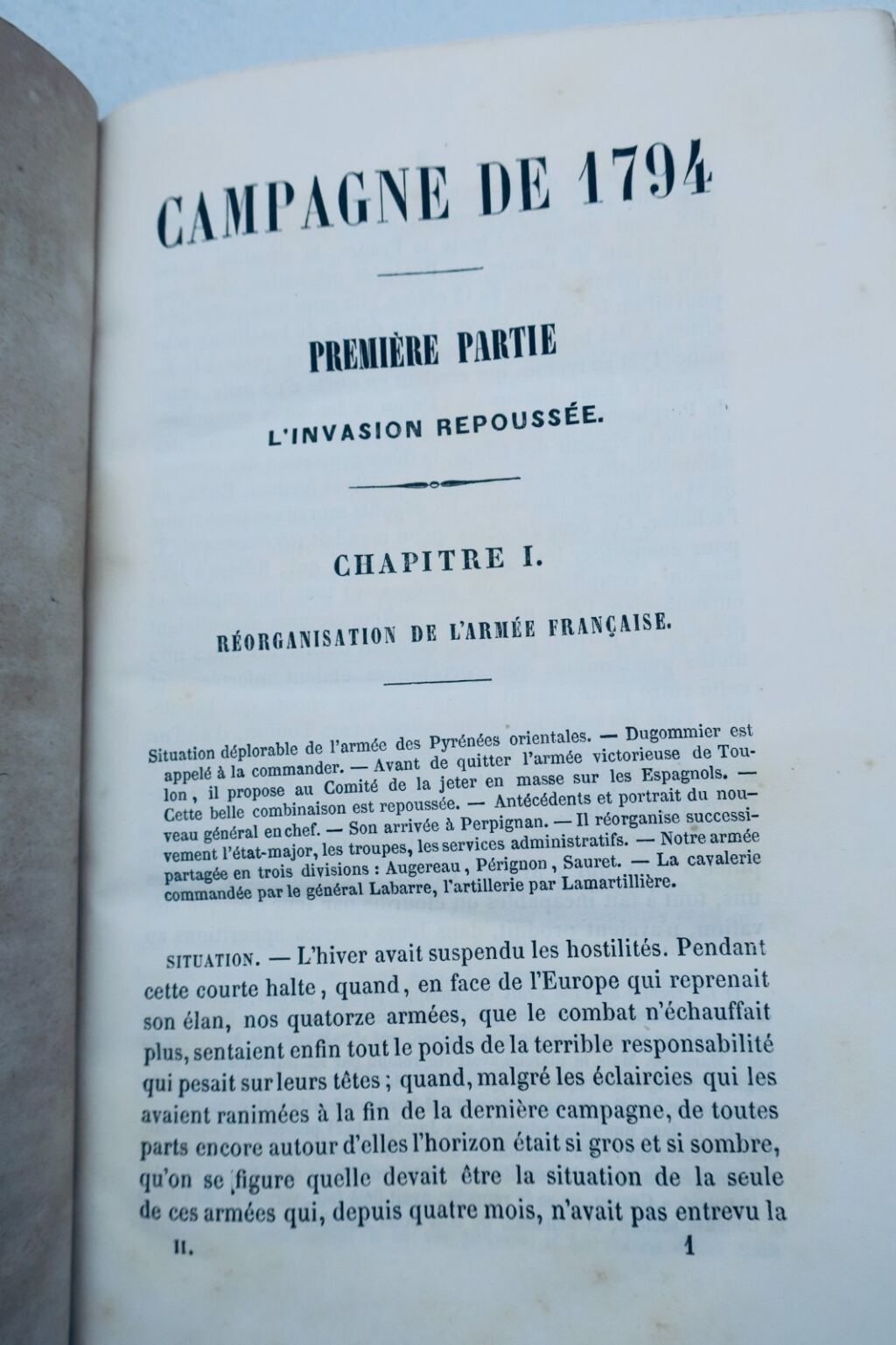 Campagnes de la Révolution Française dans les Pyrénées Orientales 1861
