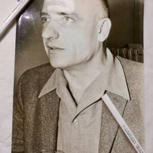 Bernard CLAVEL 19,5 x 30 cm argentique originale