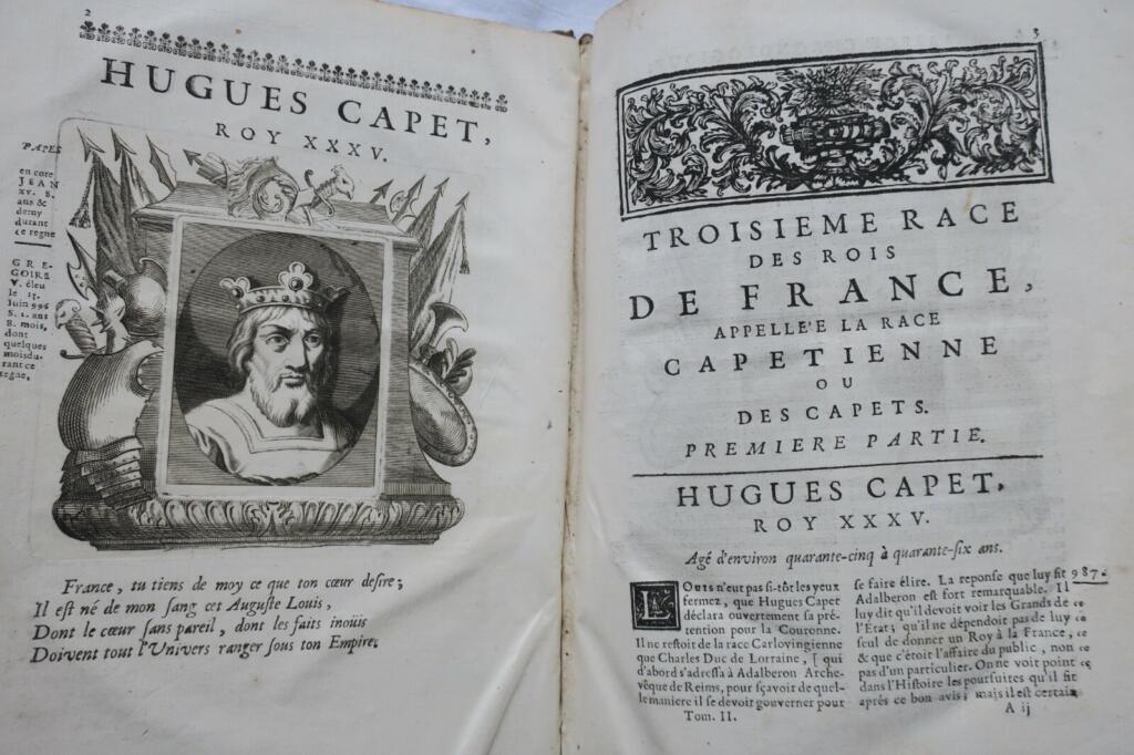 Mezeray Abrégé chronologique de l’histoire de France 1717