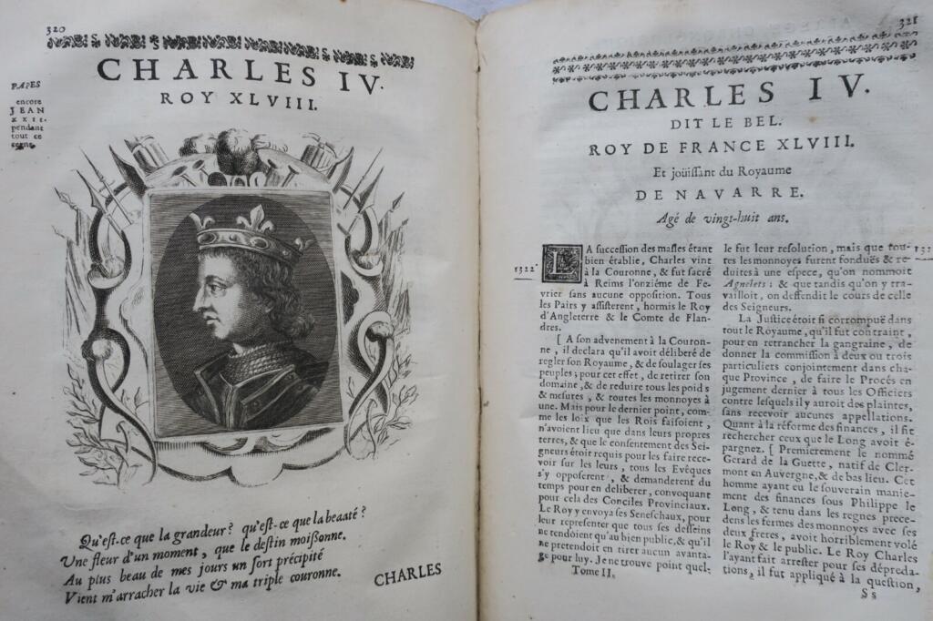Mezeray Abrégé chronologique de l’histoire de France 1717