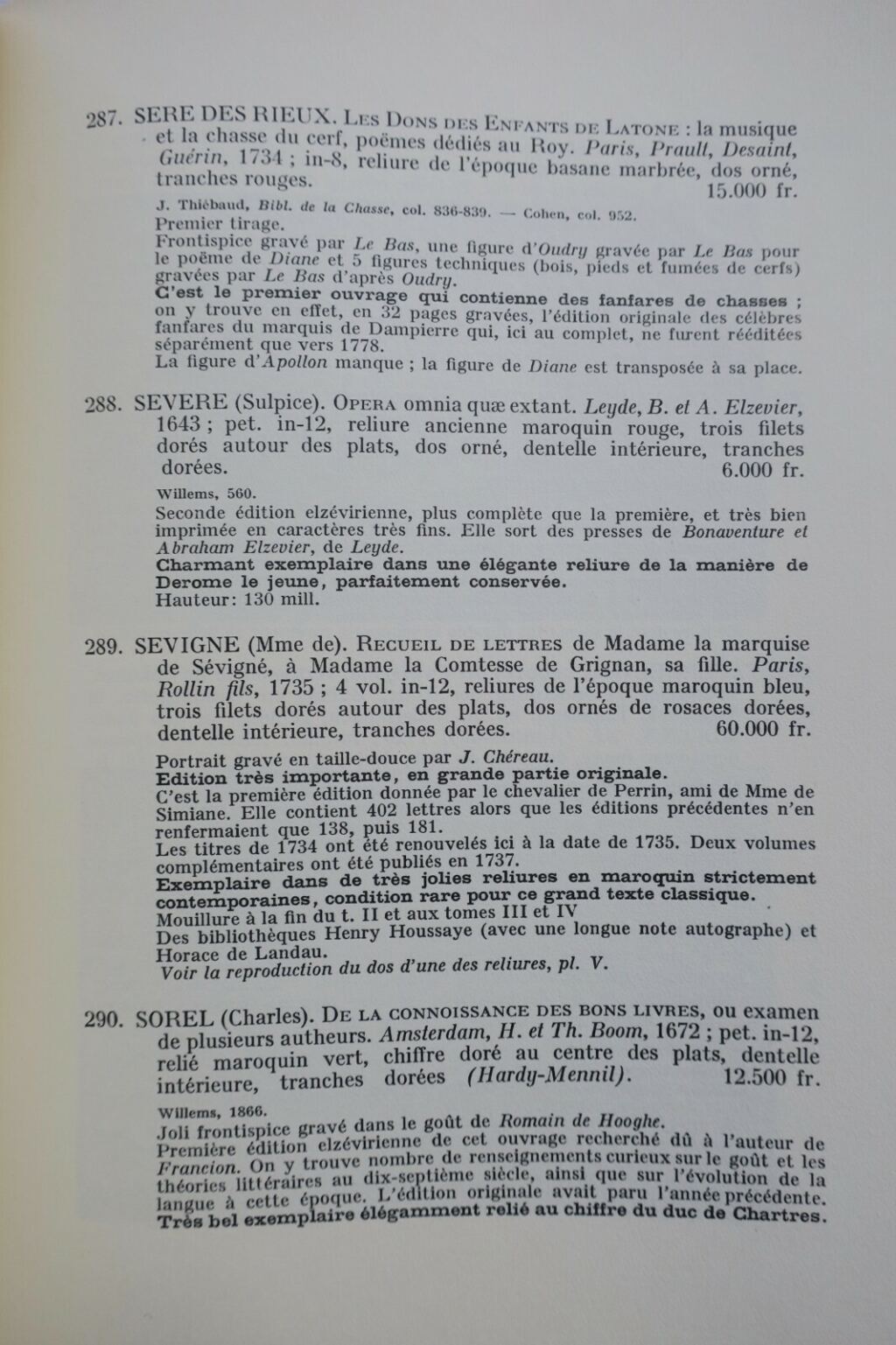 Beres Pierre Catalogue 44. livres anciens duc de Chartres