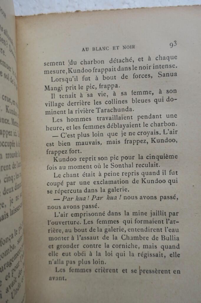 KIPLING RUDYARD AU BLANC ET NOIR 1908