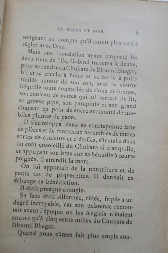 KIPLING RUDYARD AU BLANC ET NOIR 1908