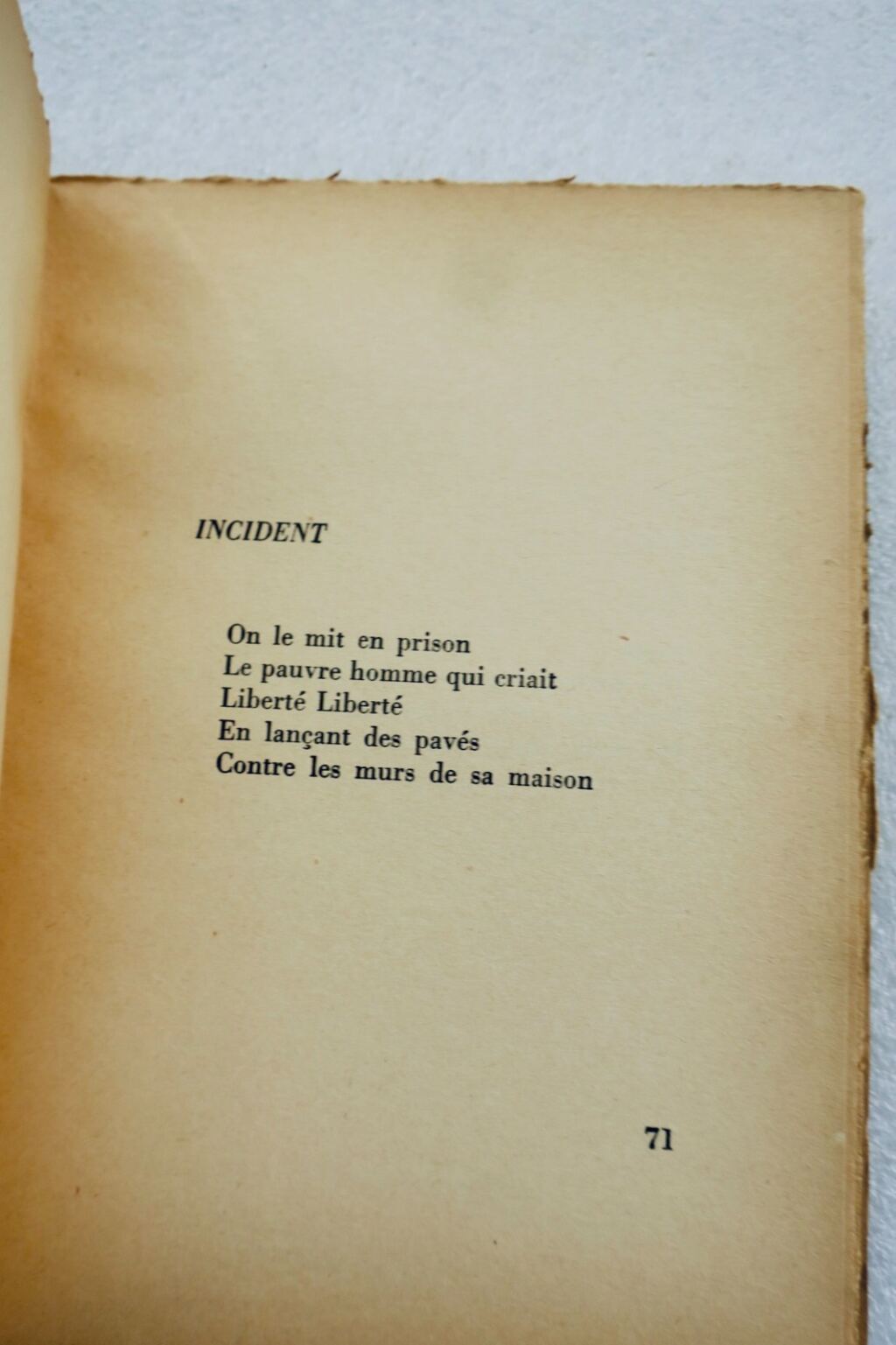 Reflexionen von Jacques Prévert in St. Paul