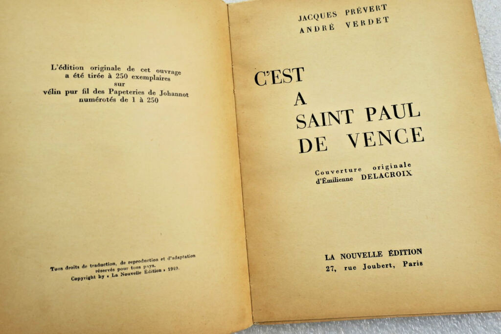 Reflexionen von Jacques Prévert in St. Paul