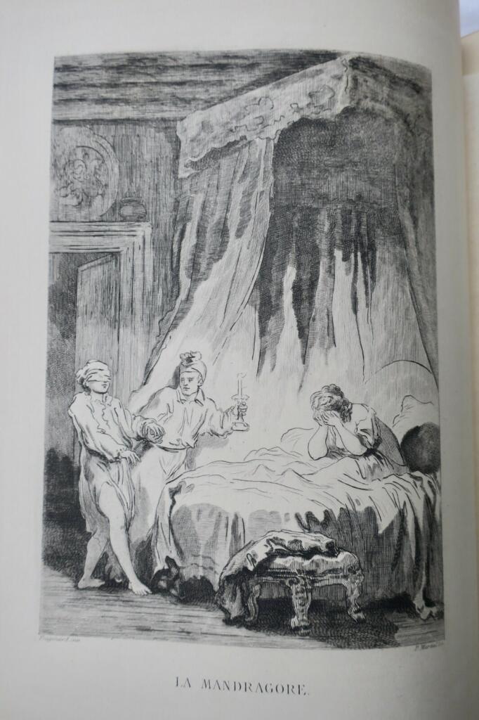 érotique CONTES DE LA FONTAINE illustrations de Fragonard