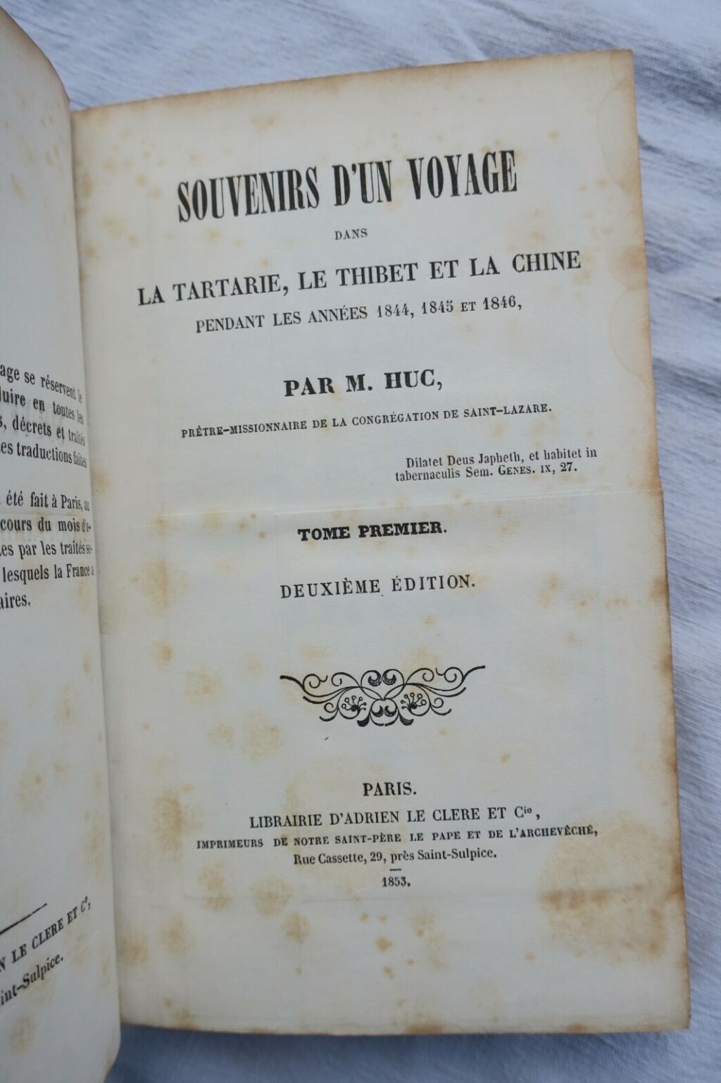 Reiseerinnerungen durch Tartarei, Tibet und China 1844-1846