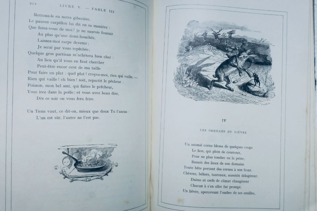 拉封丹 《拉封丹寓言》 格朗维尔插图
