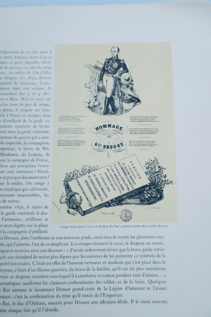 Biography of General Drouot with Huen's illustrations