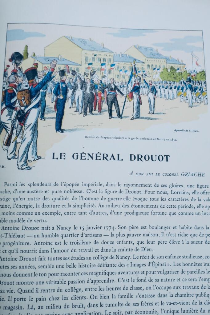 Biography of General Drouot with Huen's illustrations