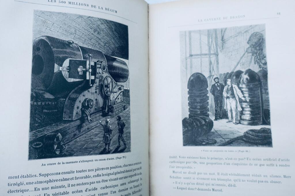 Jules Verne Les Cinq Cents Millions de La Begum