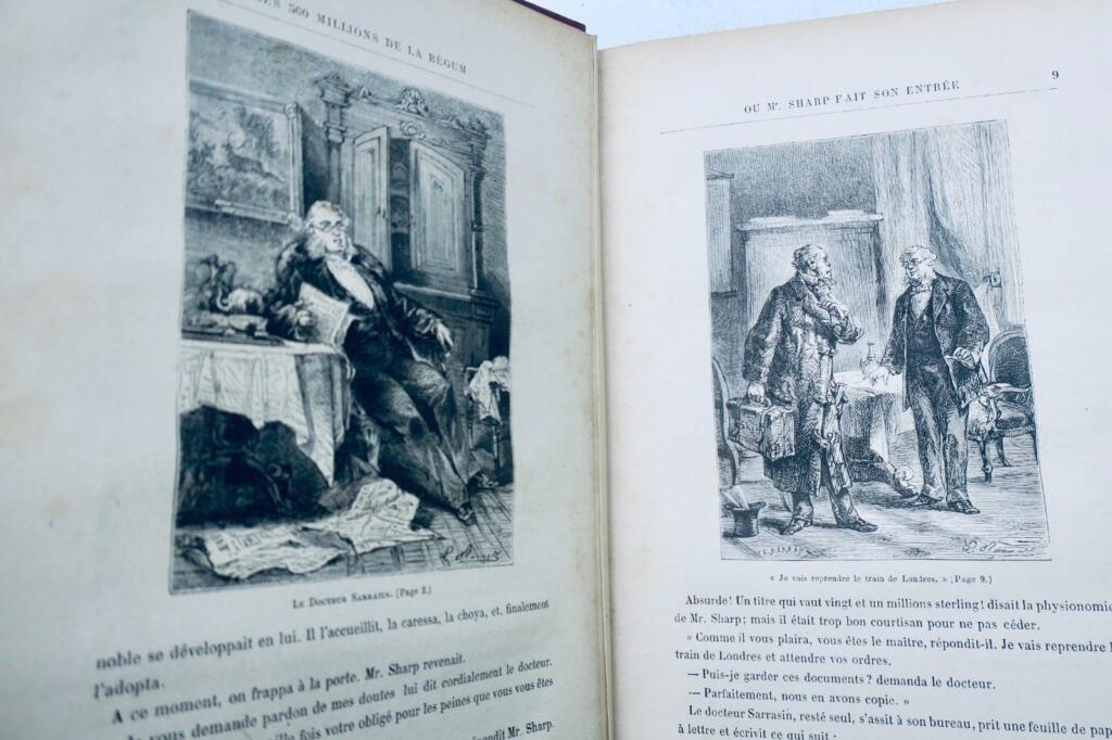 Jules Verne Les Cinq Cents Millions de La Begum