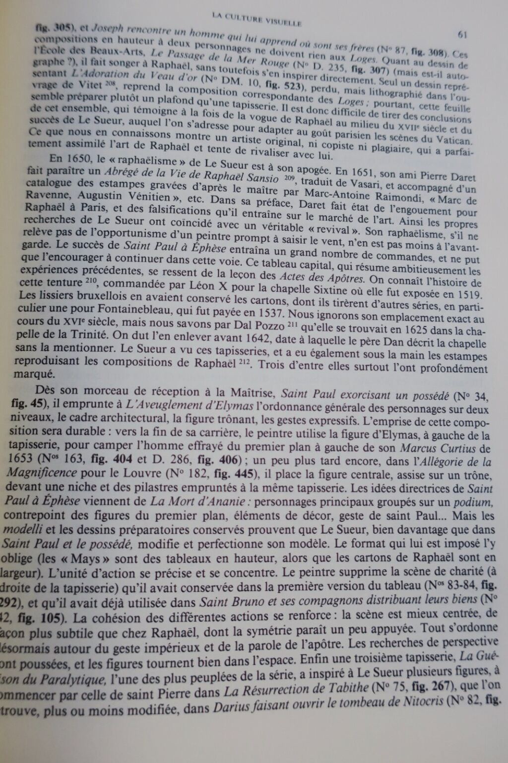 Study of Eustache Le Sueur's life