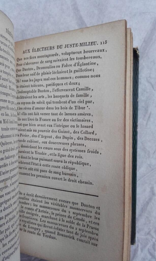 BARTHELEMY NEMESIS, SATIRE HEBDOMADAIRE 1832
