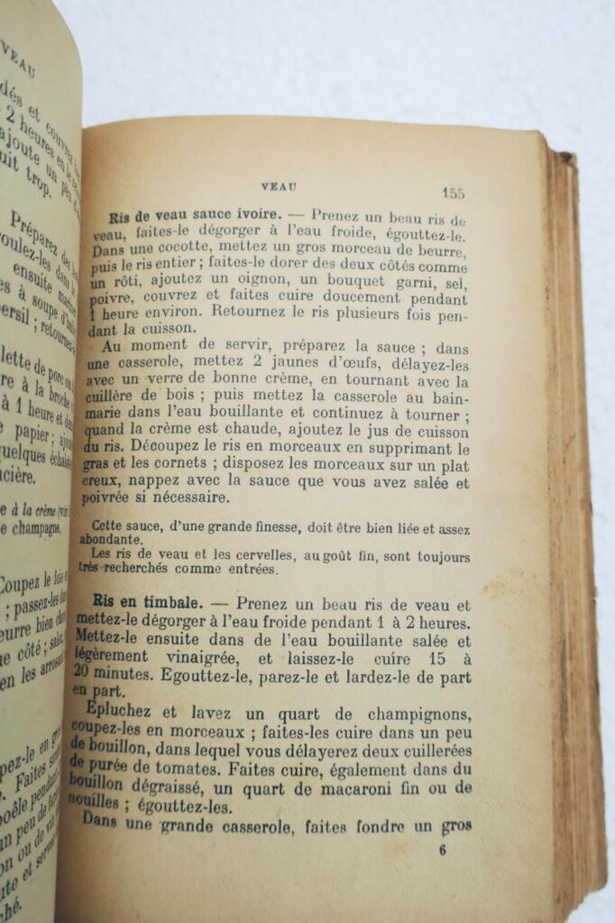 cuisine CARAMEL Le nouveau Livre de cuisine 1949