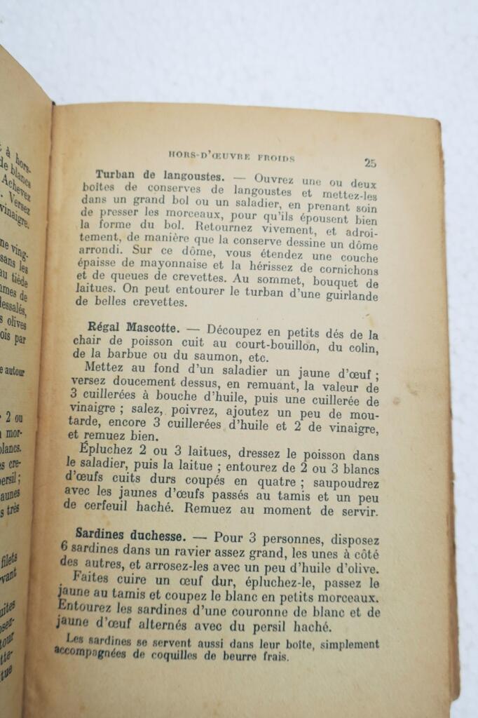 cuisine CARAMEL Le nouveau Livre de cuisine 1949
