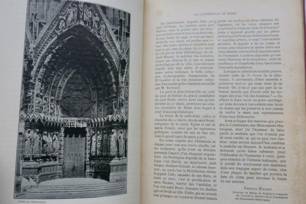 Künstlerische Darstellung der Kathedrale von Reims
