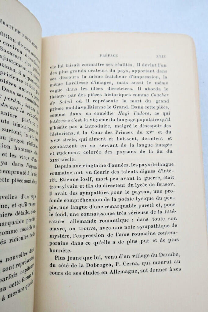 Romanian Literature Anthology from Origins to 20th Century