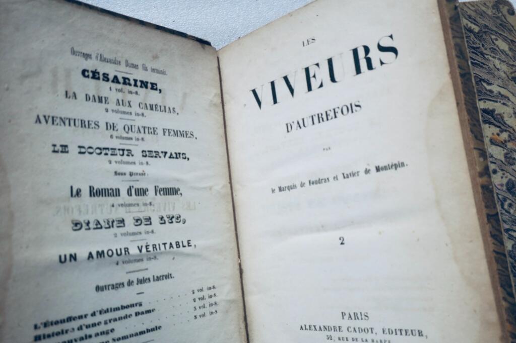 Rare work on historical figures