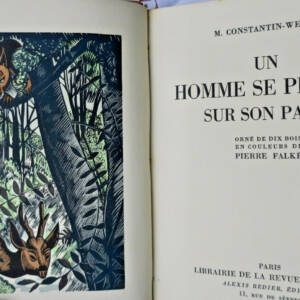 CONSTANTIN-WEYER FALKE Un homme se penche sur son passé