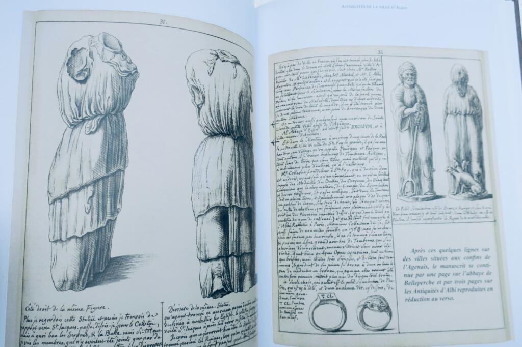 Agen 47 Antiquités de la ville d&rsquo;Agen : le manuscrit de Pierre de Beaumesnil