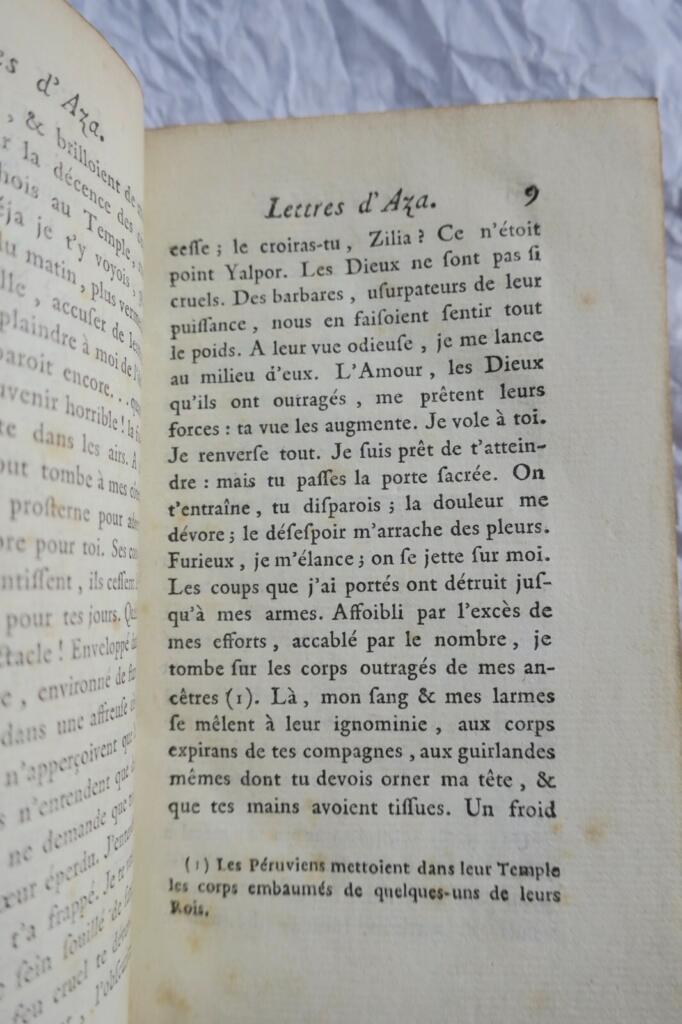 Mme de Grafigny Oeuvres choisies de Mme de Grafigny, et Lettres d&rsquo;Aza CAZIN