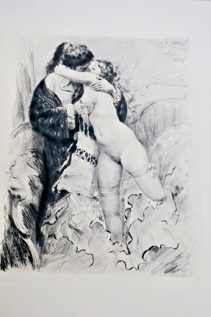 Fortunio or El Dorado with Bécat drypoints