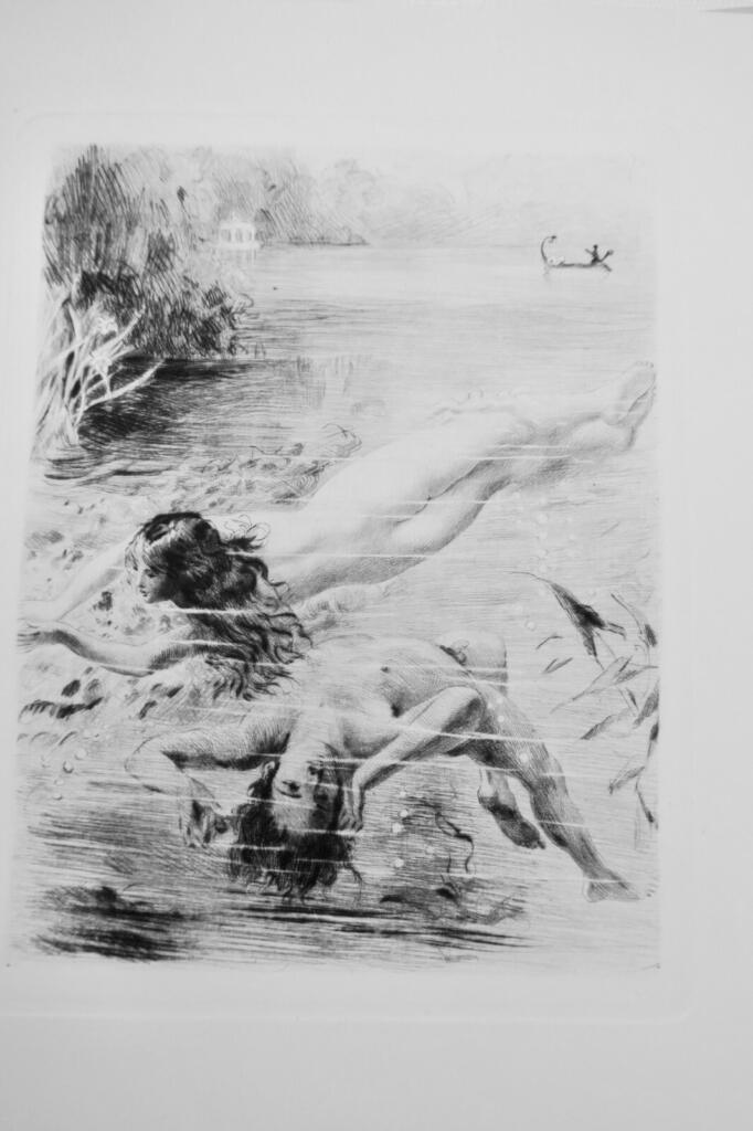Fortunio or El Dorado with Bécat drypoints