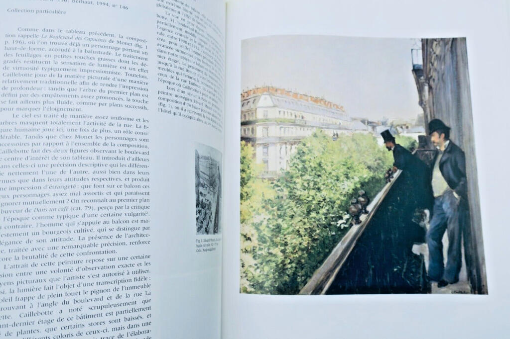 ( CATALOGUE D’EXPOSITION ) GUSTAVE CAILLEBOTTE 1848-1894 Grand palais 1995