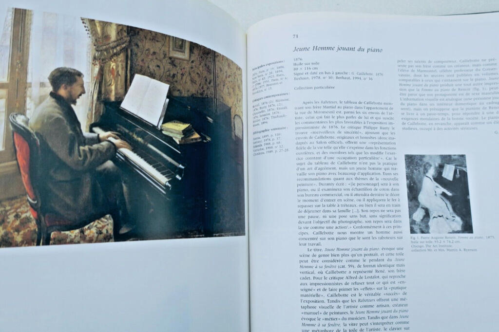 ( CATALOGUE D’EXPOSITION ) GUSTAVE CAILLEBOTTE 1848-1894 Grand palais 1995