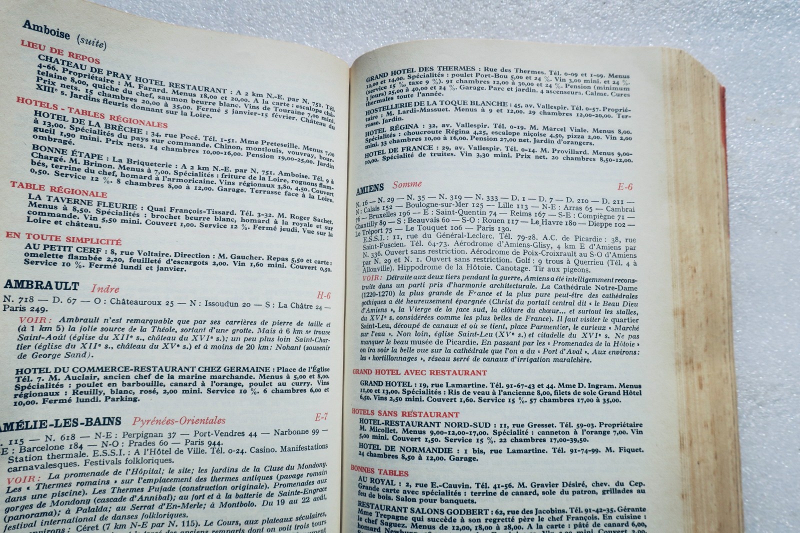 gastronomie Guide Kléber-Colombes des touristes gastronomes 1962 – Image 25