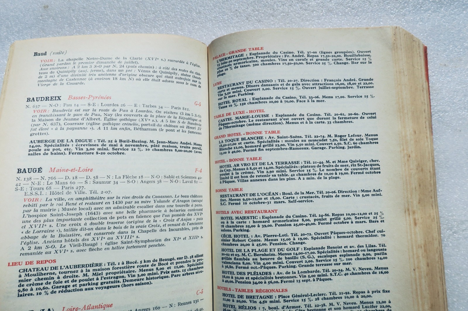 gastronomie Guide Kléber-Colombes des touristes gastronomes 1962 – Image 26