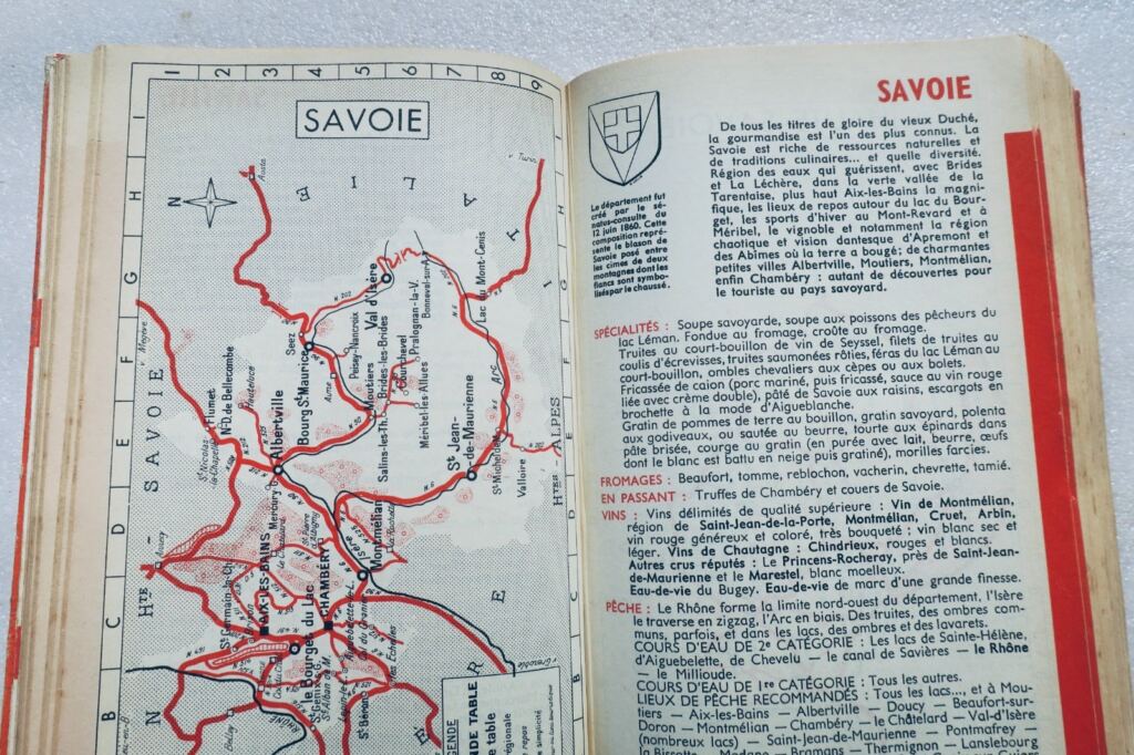 gastronomie Guide Kléber-Colombes des touristes gastronomes 1962