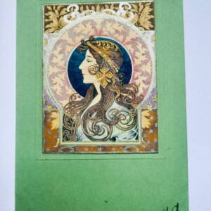 Alphonse MUCHA ? art nouveau MODERN STYLE 1902