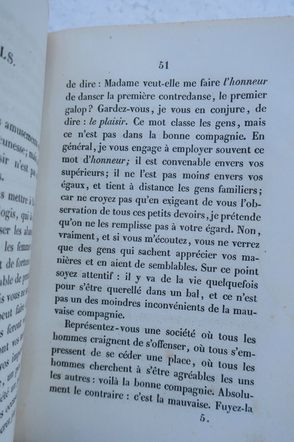 19th Century French Etiquette Guide