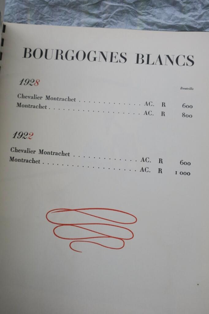 Nicolas Wine Catalog 1953 with Don Quixote Illustrations