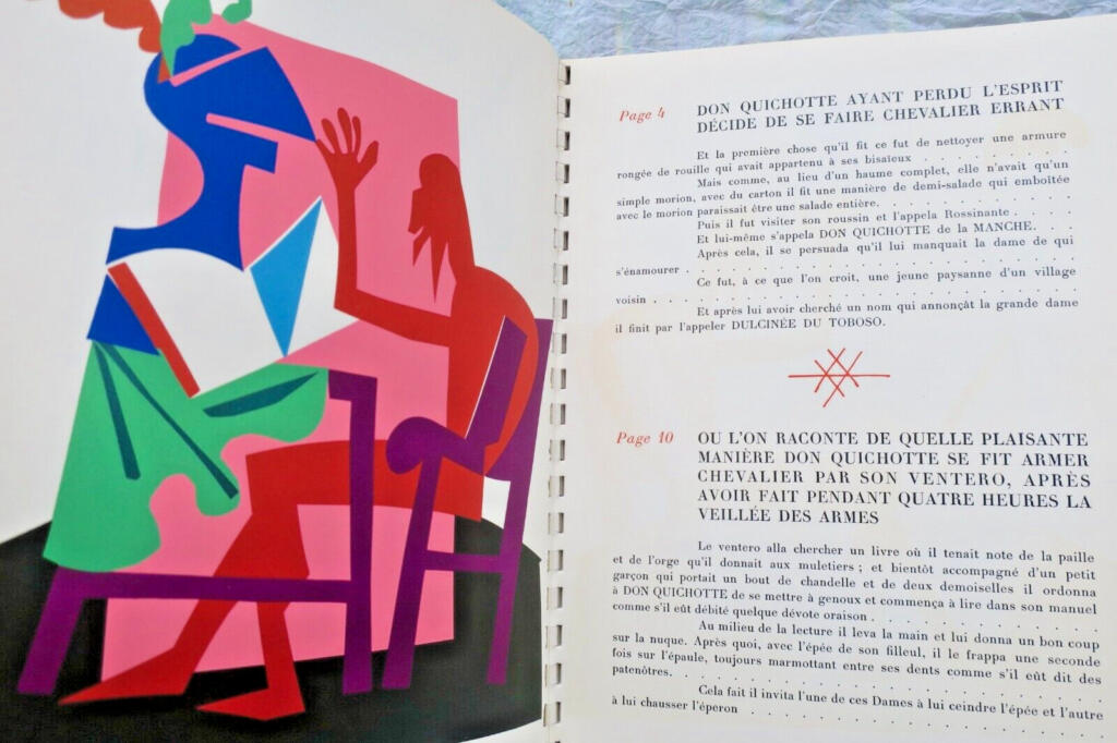 Nicolas Wine Catalog 1953 with Don Quixote Illustrations