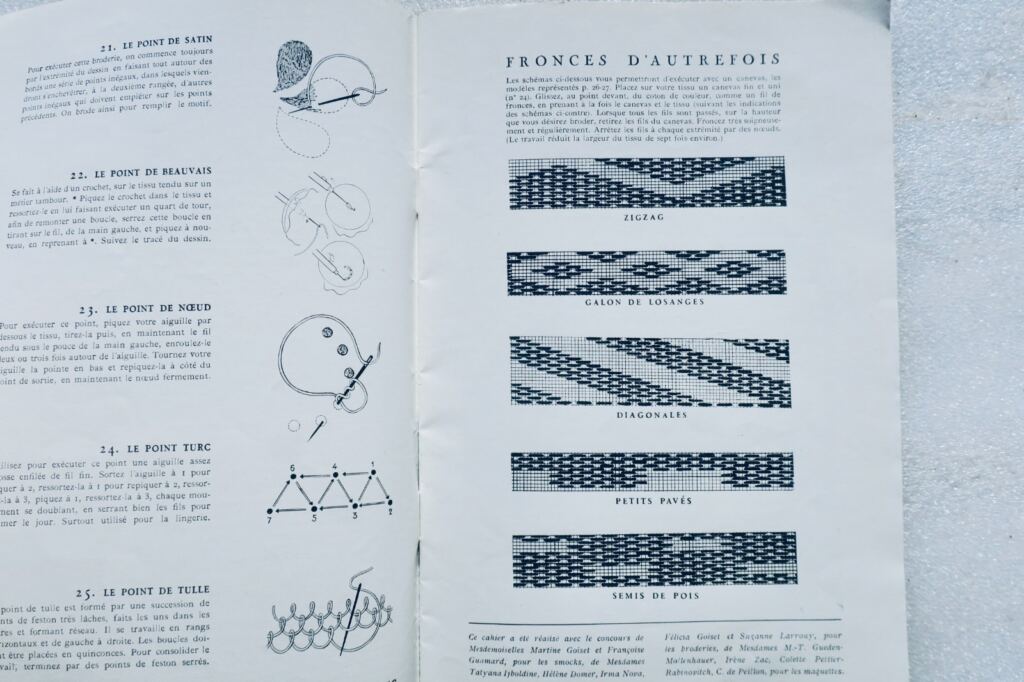 Embroidery: Smocks and Simple Stitches