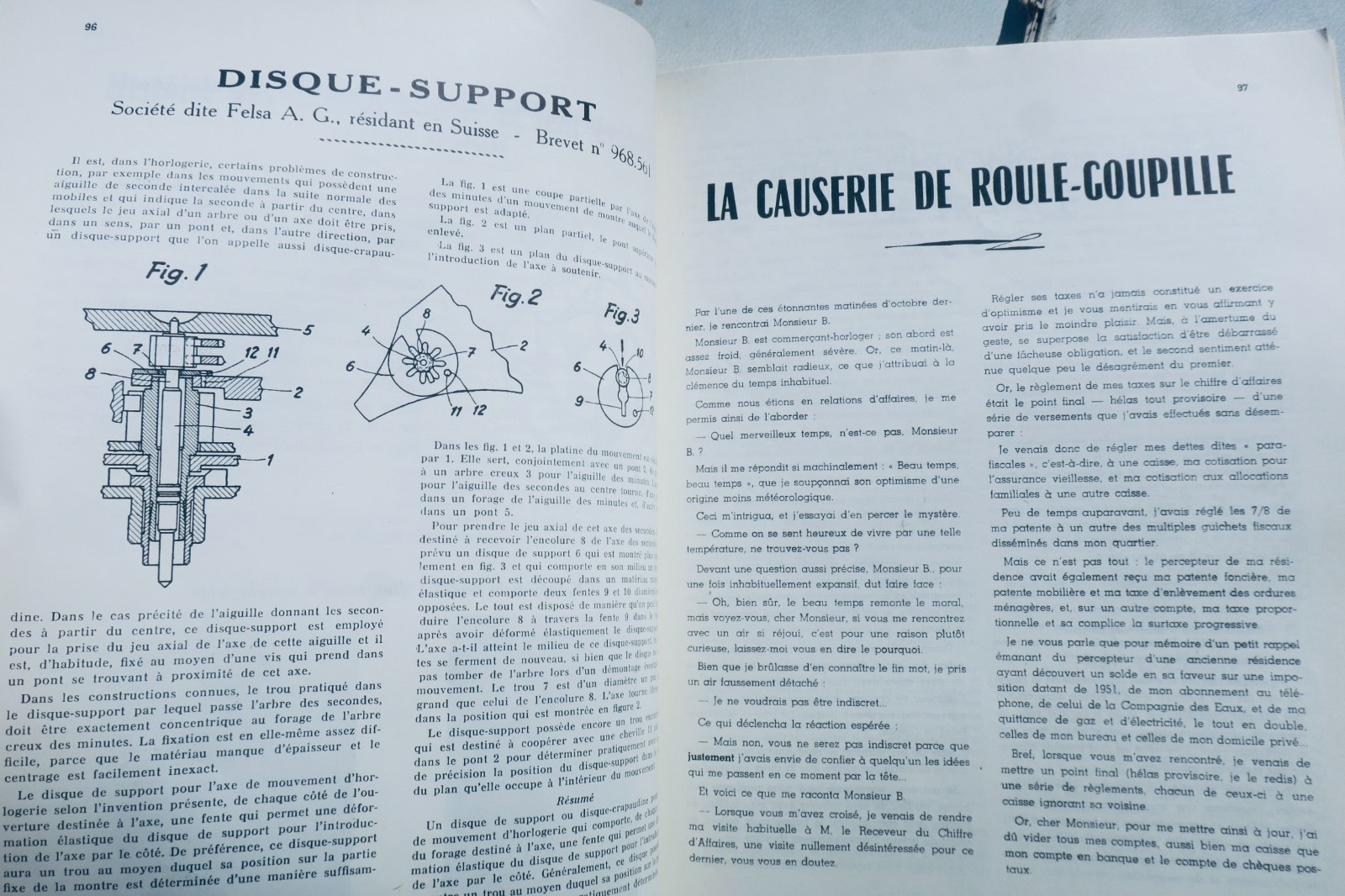 Horlogerie LA FRANCE HORLOGERE 1954-55 – Image 29