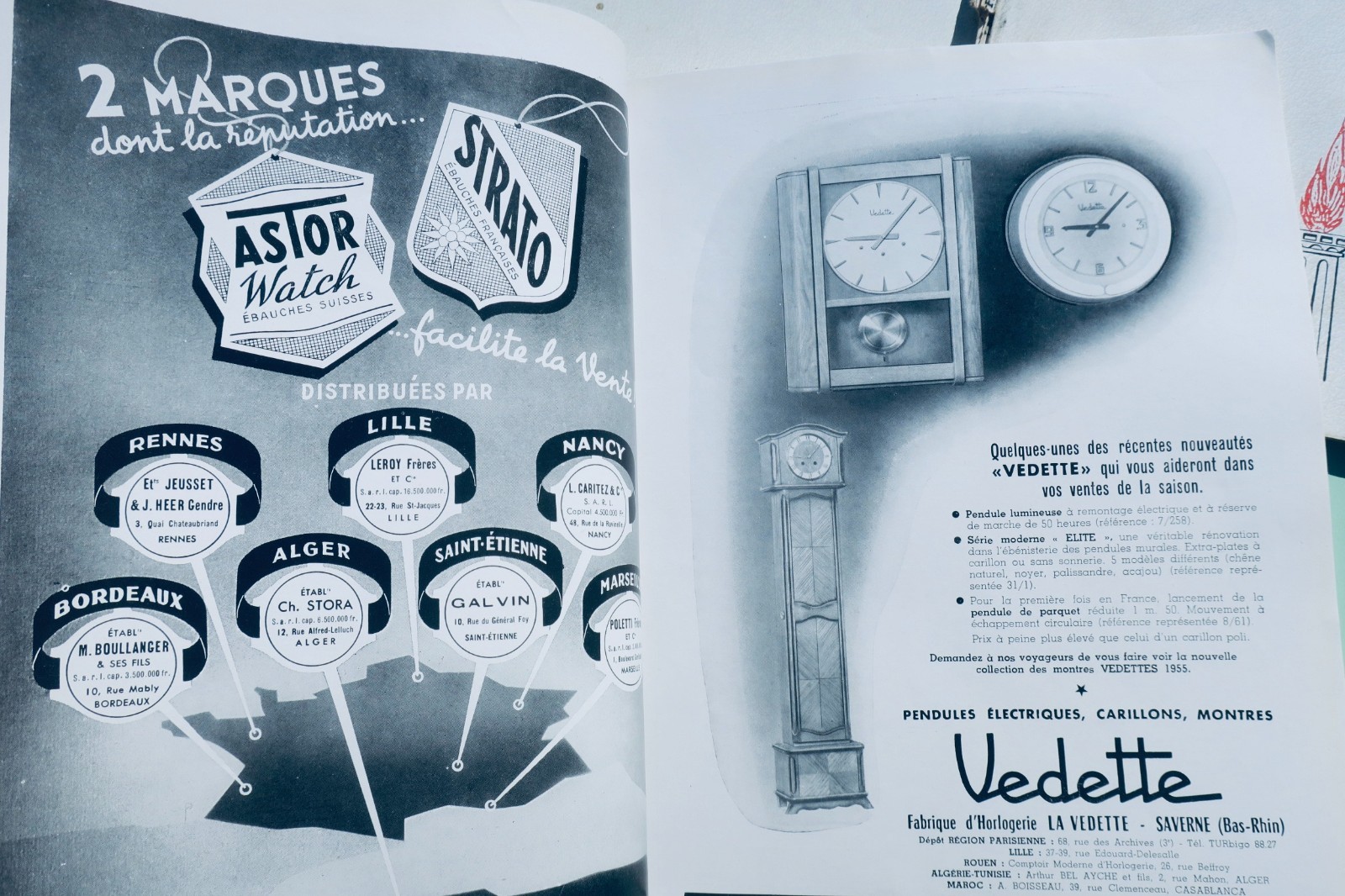 Horlogerie LA FRANCE HORLOGERE 1954-55 – Image 28