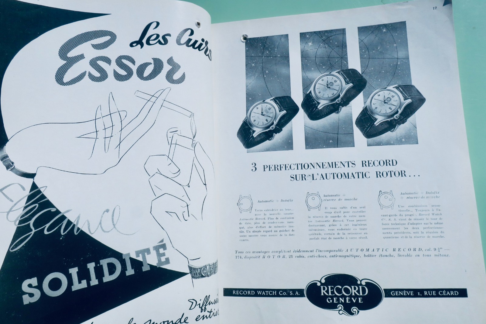 Horlogerie LA FRANCE HORLOGERE 1954-55 – Image 19