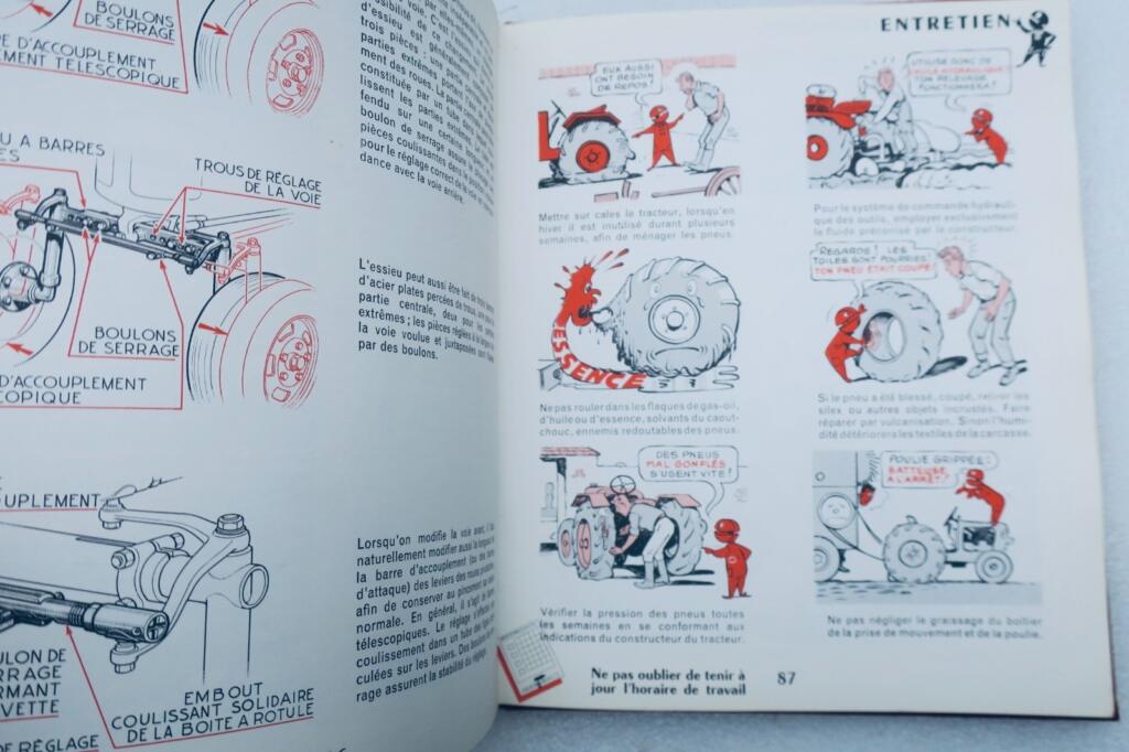 拖拉机维护指南 1961