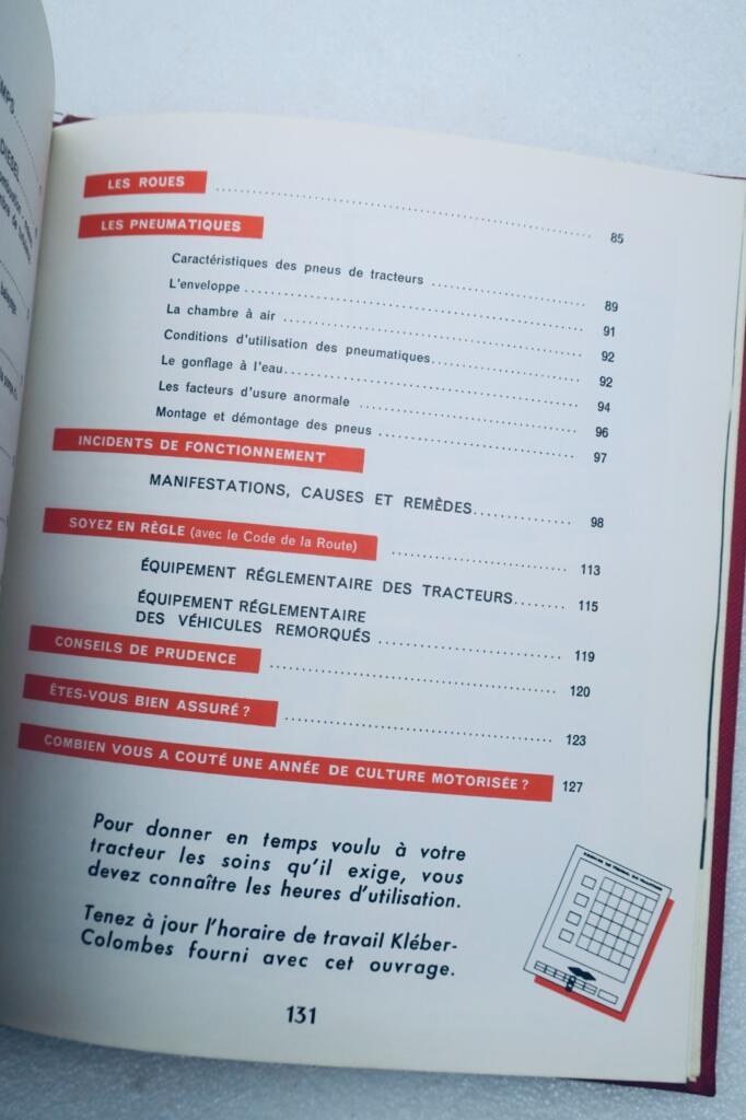 拖拉机维护指南 1961