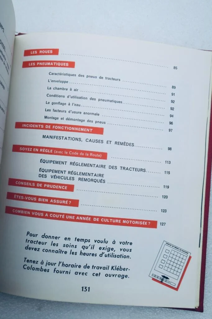 tracteur au service de votre tracteur 1961